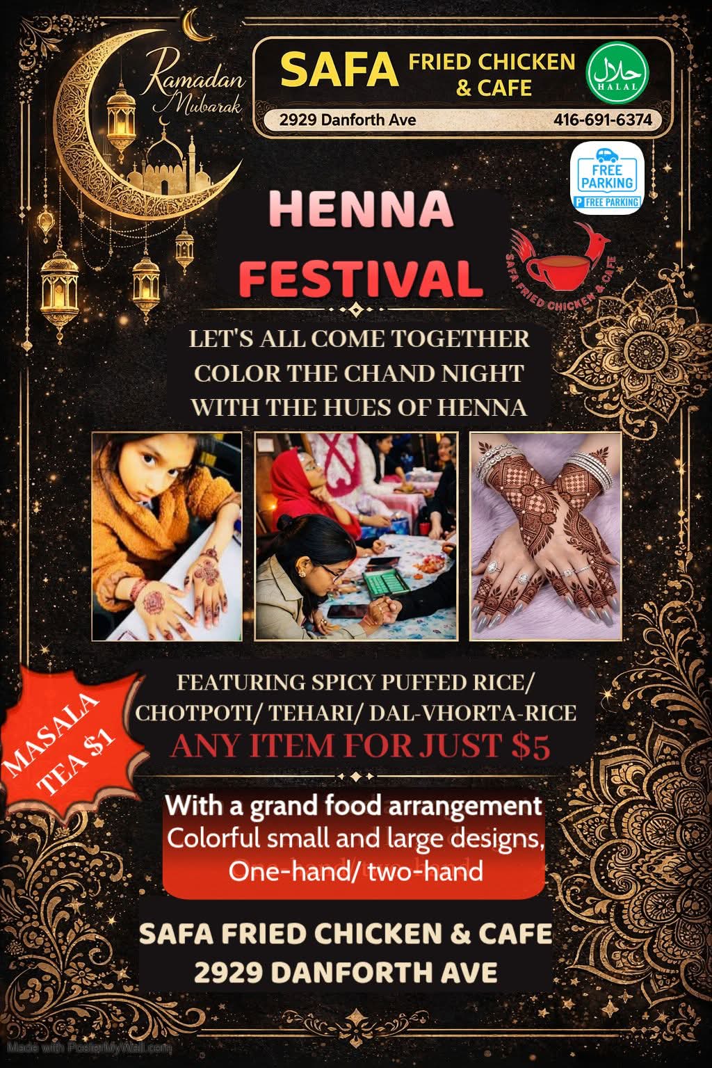 Safa Fried Chicken & Cafe — Current Specials and Promotions