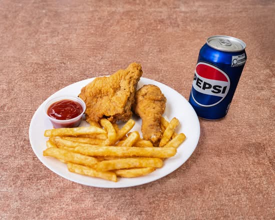 Breakfast sandwich with egg and cheese